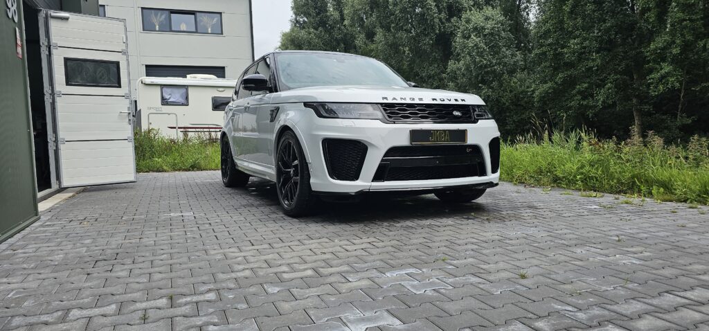 range rover detailing autowassen swippy lederen bekleding